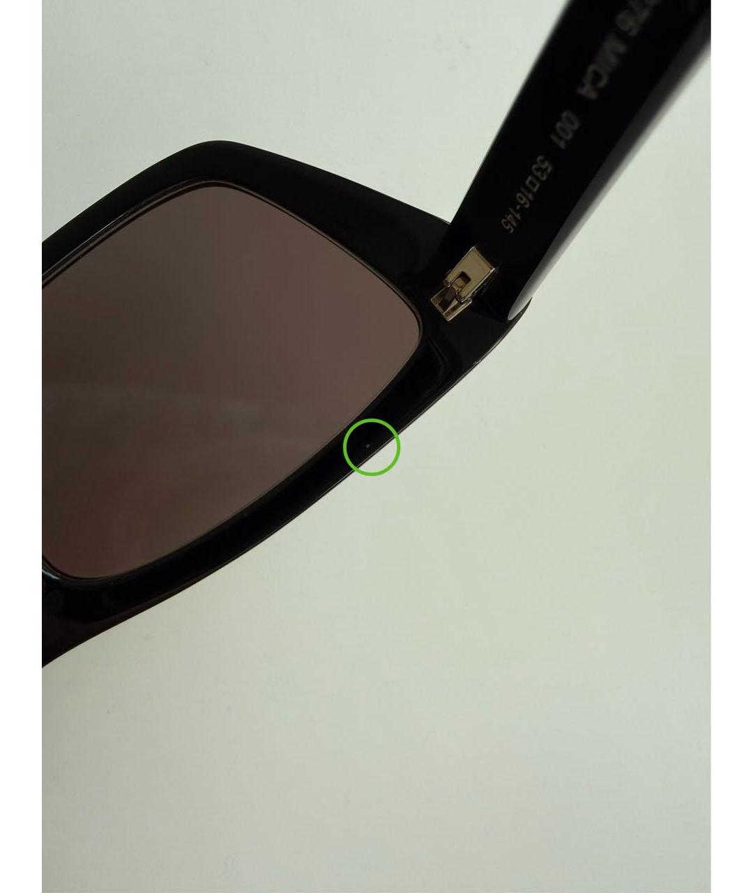 SAINT LAURENT Черные солнцезащитные очки, фото 7