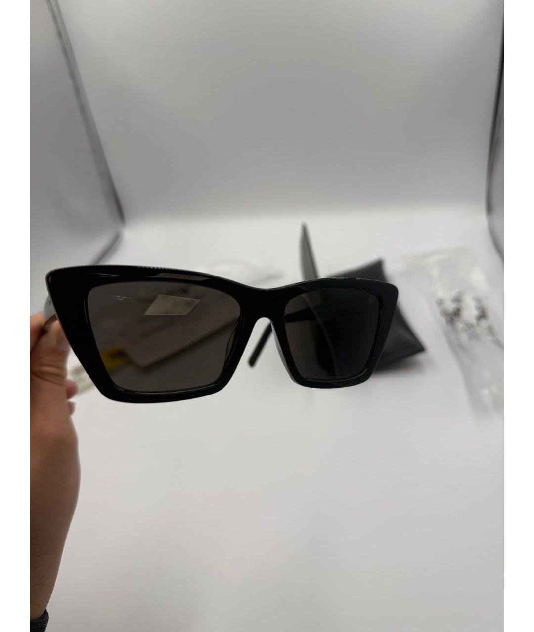 SAINT LAURENT Черные солнцезащитные очки, фото 6