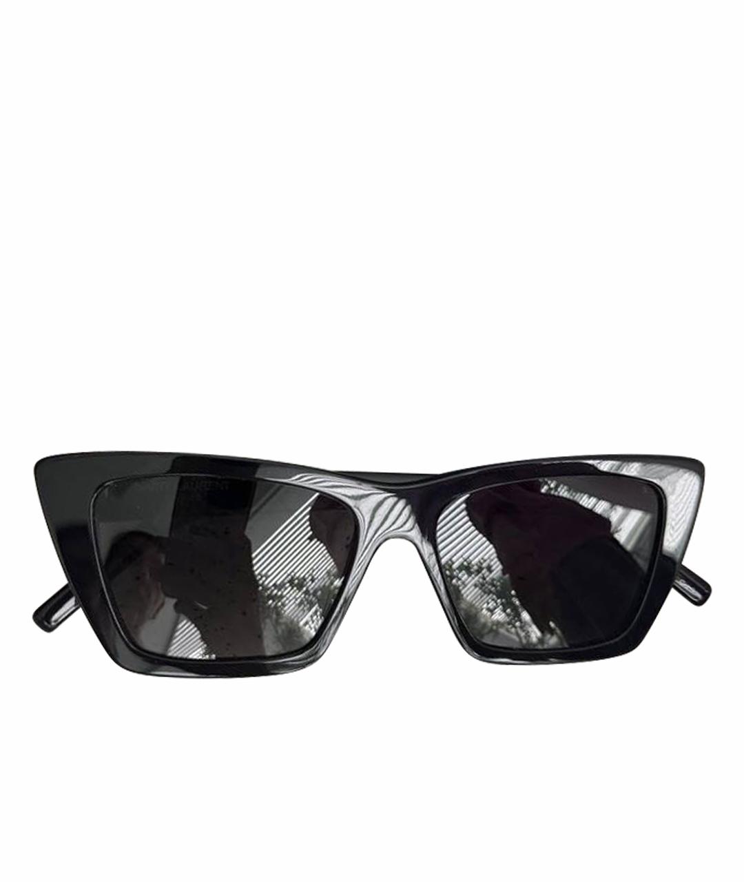 SAINT LAURENT Черные солнцезащитные очки, фото 1