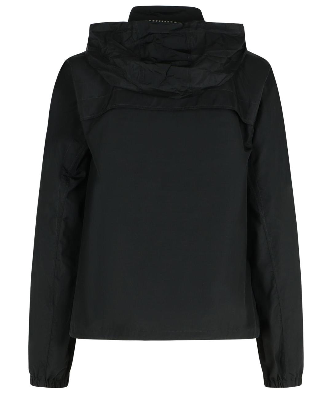 BURBERRY Черная полиамидовая куртка, фото 3