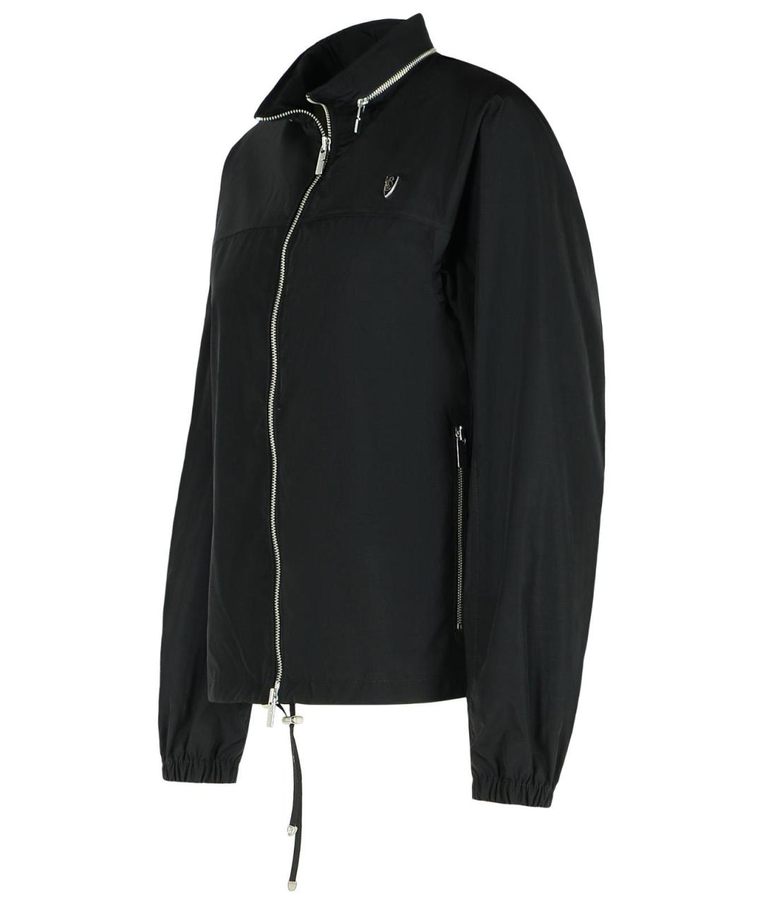 BURBERRY Черная полиамидовая куртка, фото 2