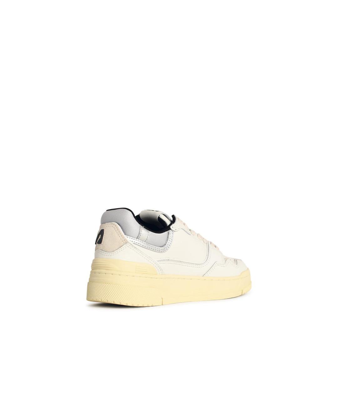 AUTRY Белые кожаные кроссовки, фото 3