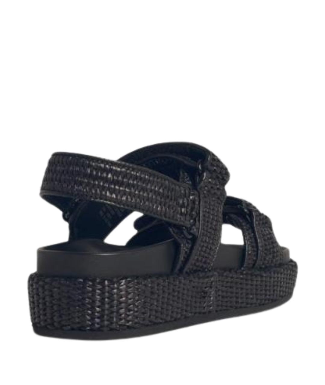 TORY BURCH Черные сандалии, фото 3