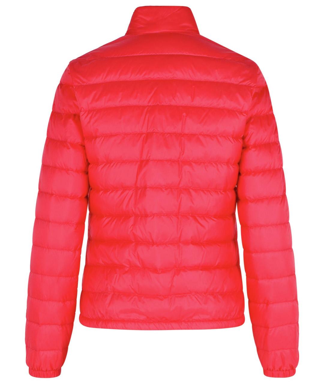 MONCLER Фуксия полиамидовый пуховик, фото 3