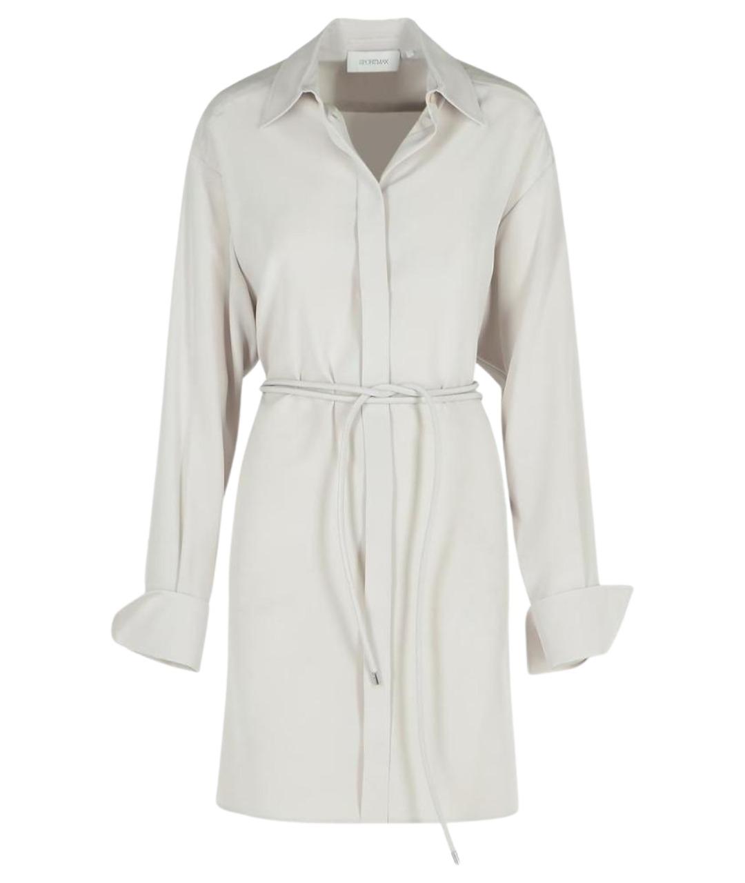 SPORTMAX Серебряное повседневное платье, фото 1