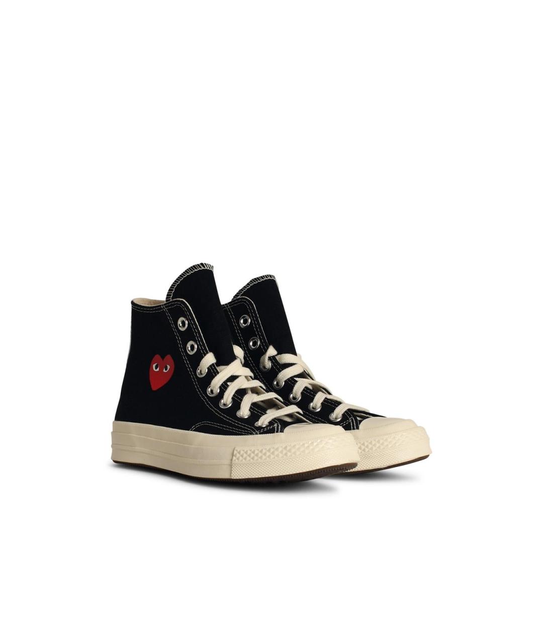 COMME DES GARÇONS PLAY Черные кроссовки, фото 2