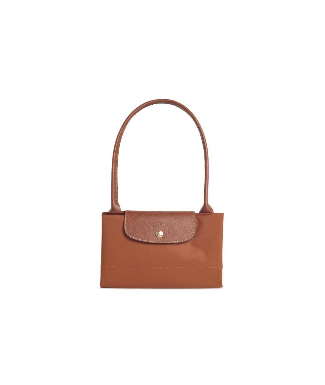 LONGCHAMP Коричневая синтетическая сумка тоут, фото 1