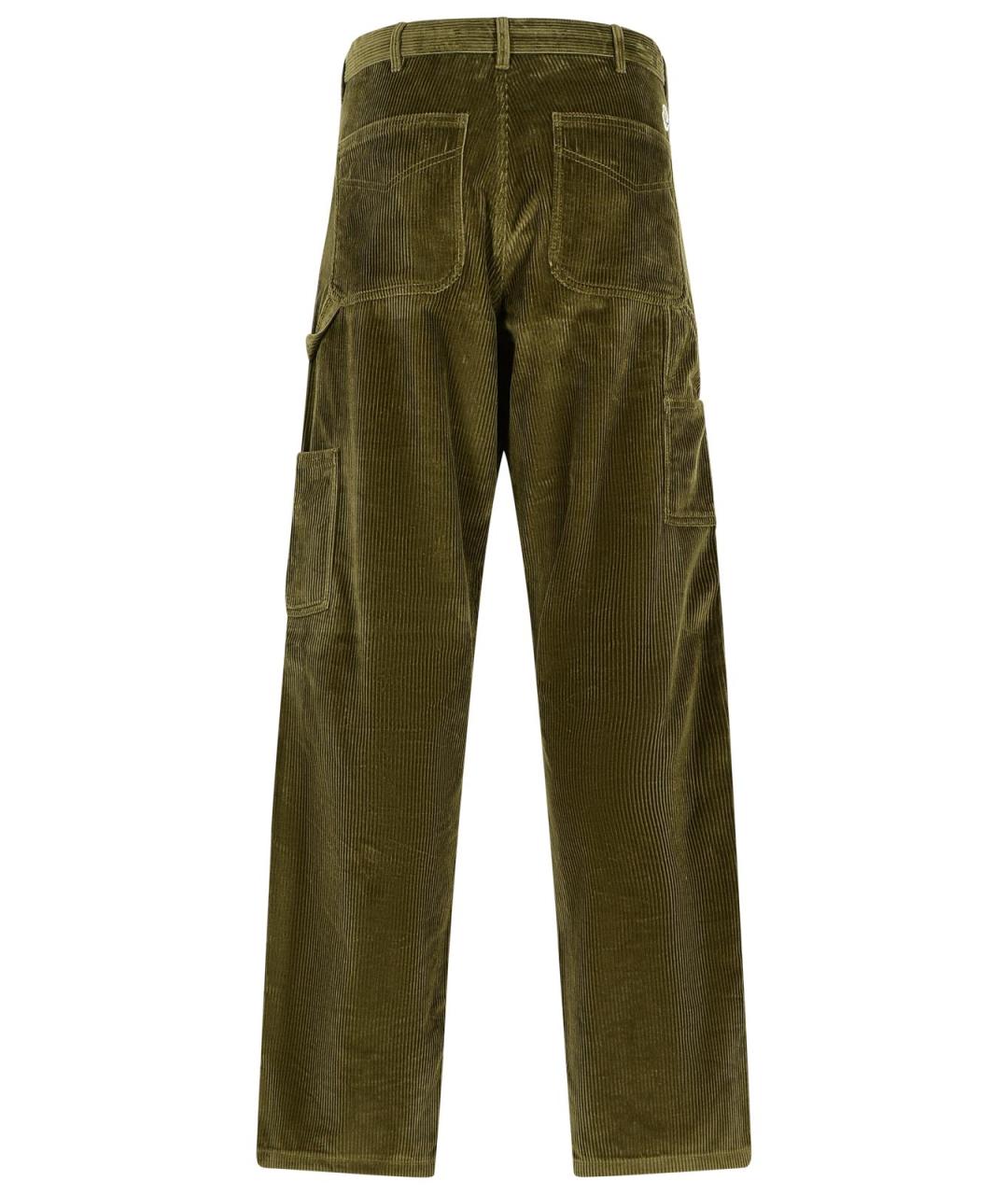 MONCLER Зеленый хлопковый спортивный костюм, фото 3