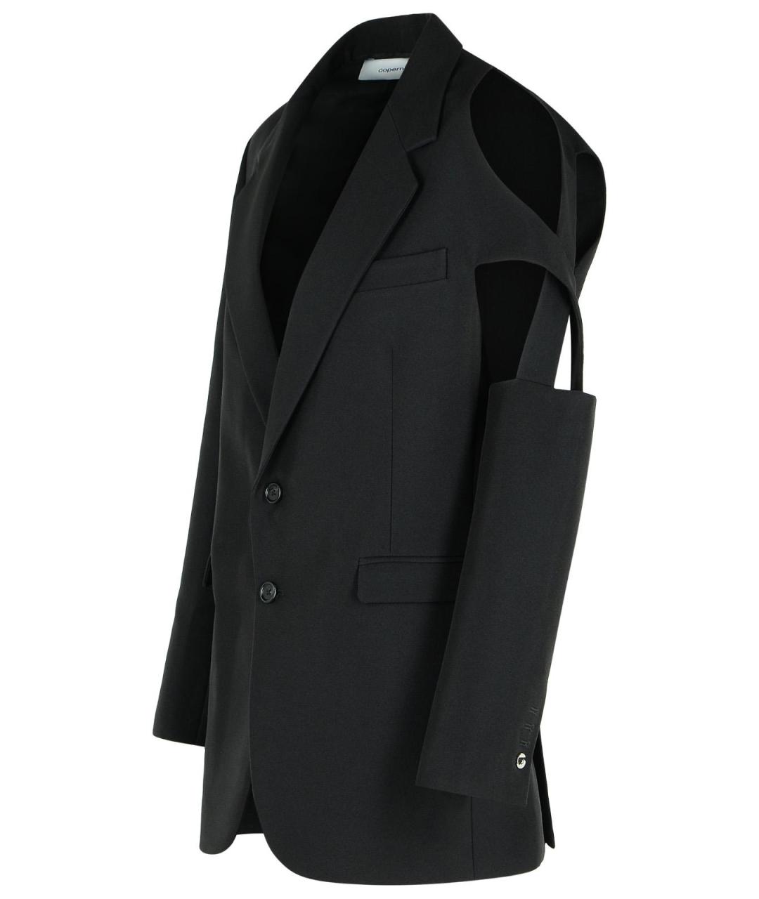 COPERNI Черный полиэстеровый жакет/пиджак, фото 2