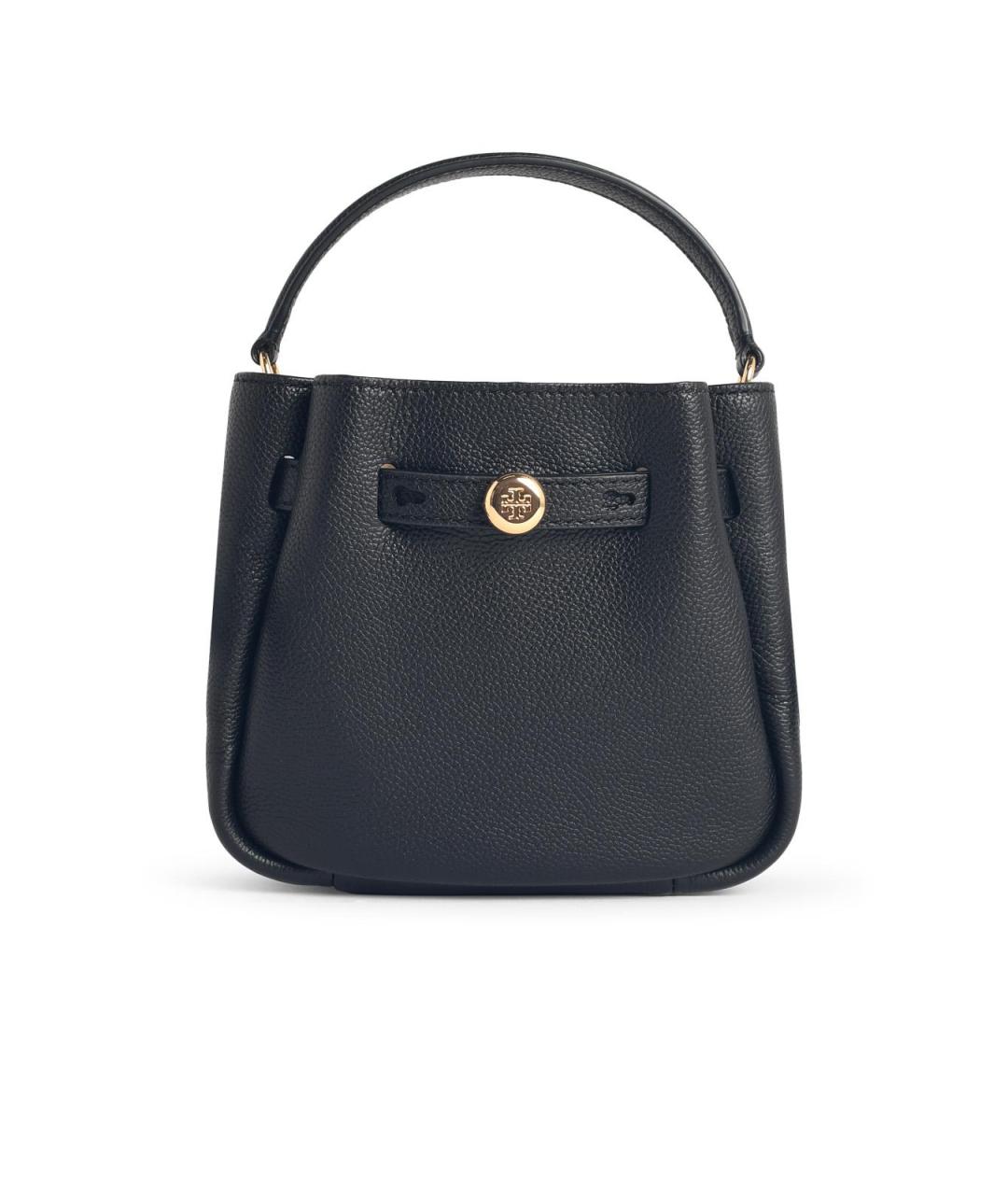 TORY BURCH Черная кожаная сумка через плечо, фото 1