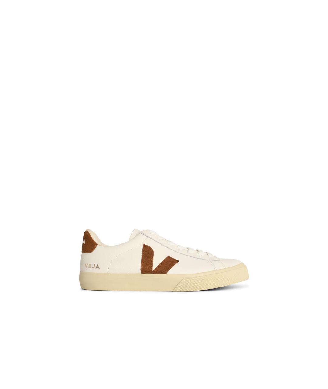 VEJA Белые кожаные низкие кроссовки / кеды, фото 4