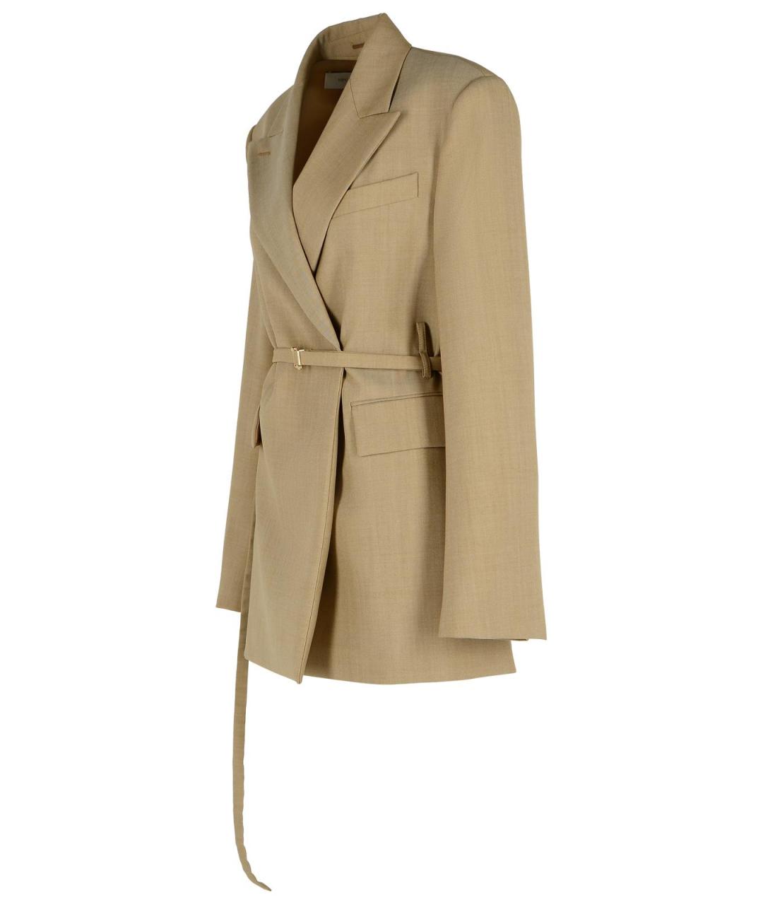 SPORTMAX Коричневый шерстяной жакет/пиджак, фото 2