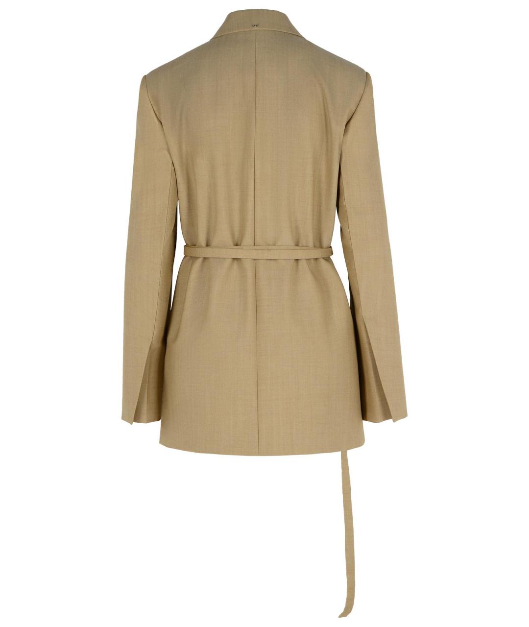 SPORTMAX Коричневый шерстяной жакет/пиджак, фото 3