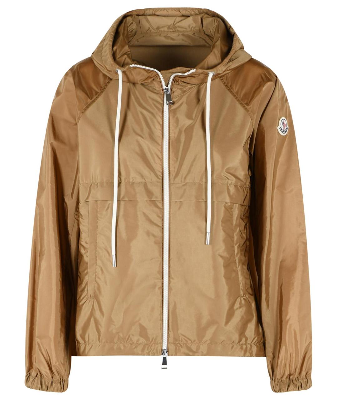 MONCLER Коричневая куртка, фото 1