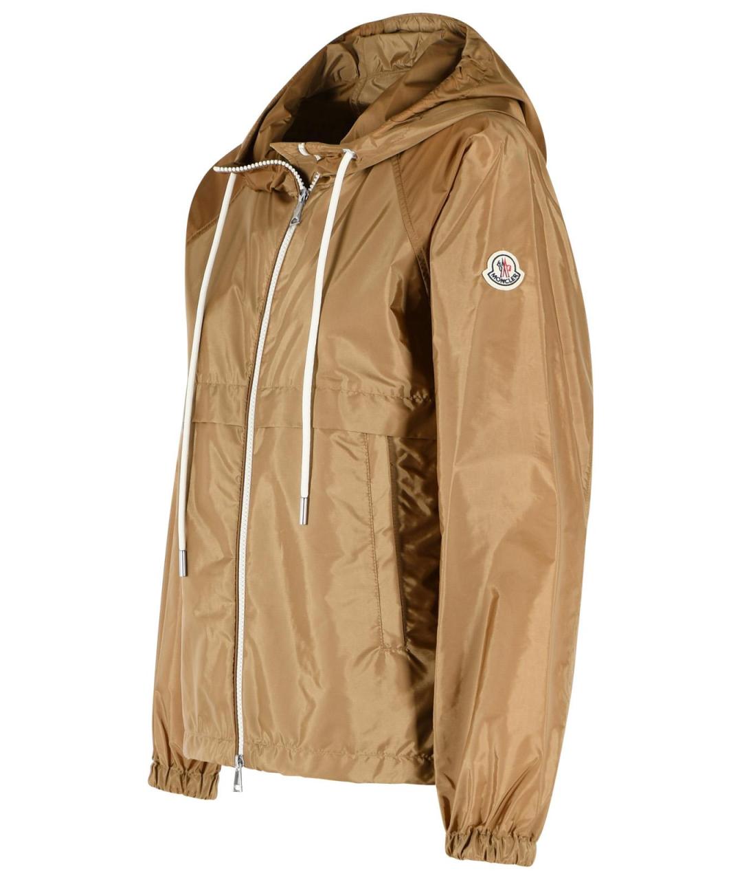 MONCLER Коричневая куртка, фото 2