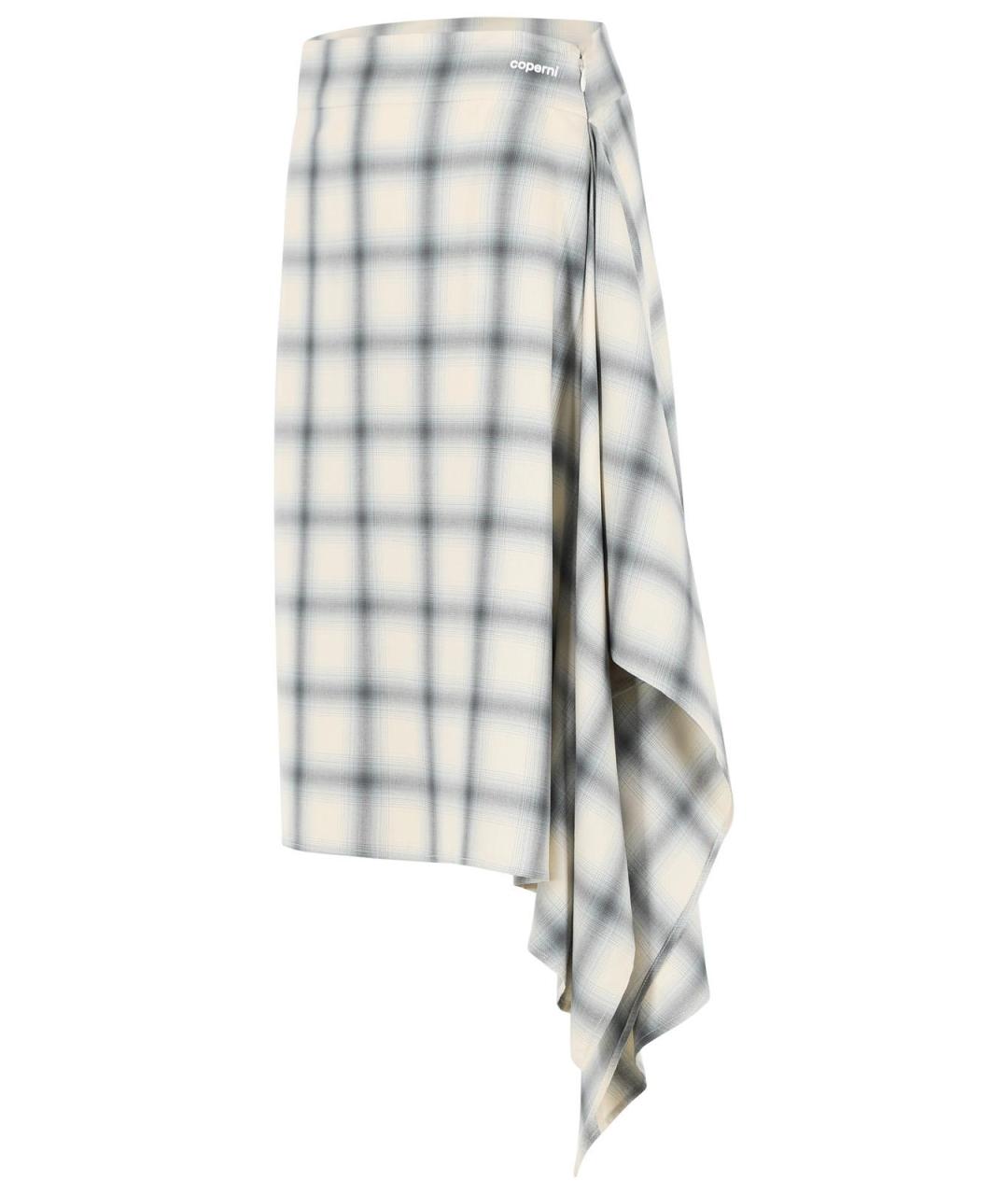 COPERNI Синяя вискозная юбка миди, фото 2