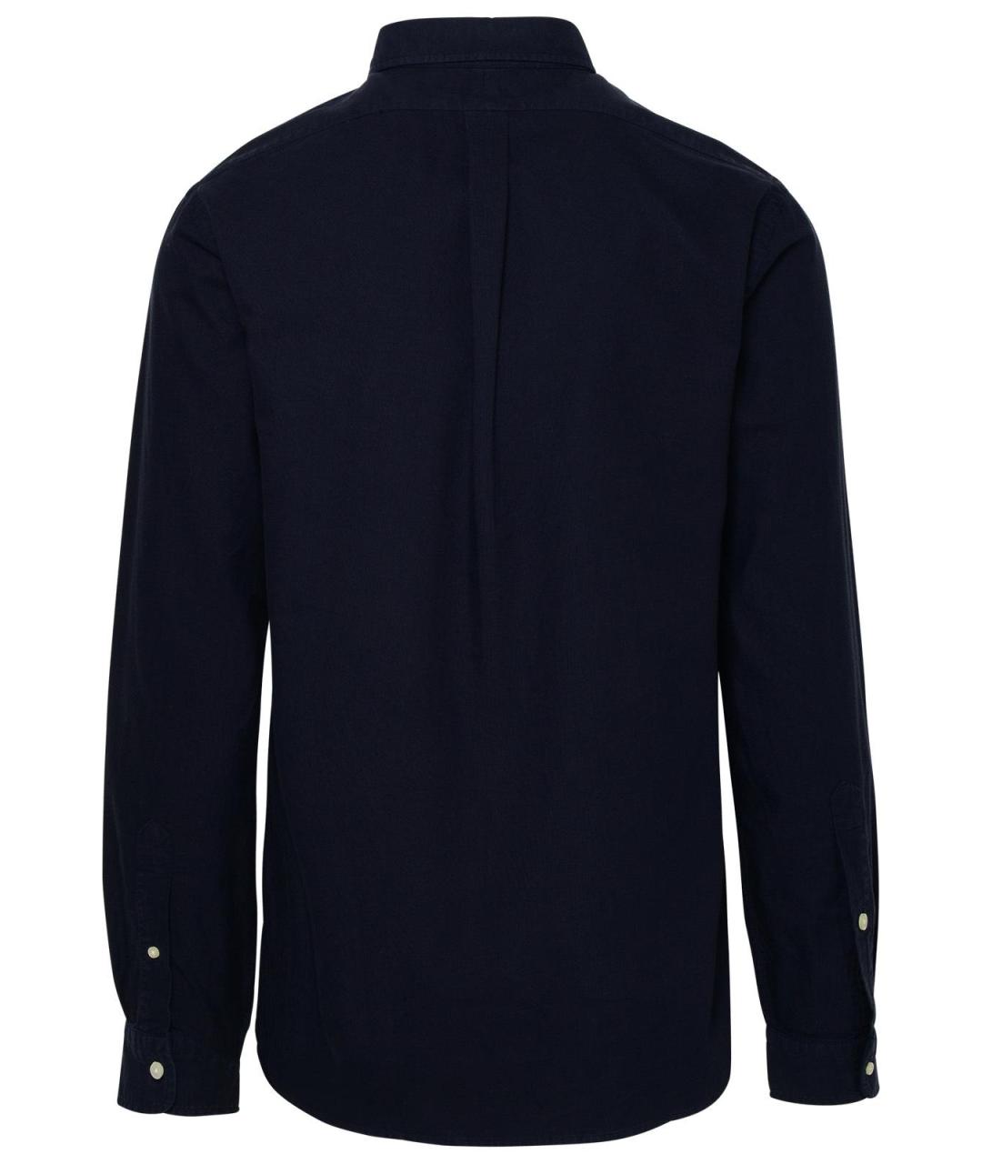 POLO RALPH LAUREN Синяя хлопковая кэжуал рубашка, фото 3