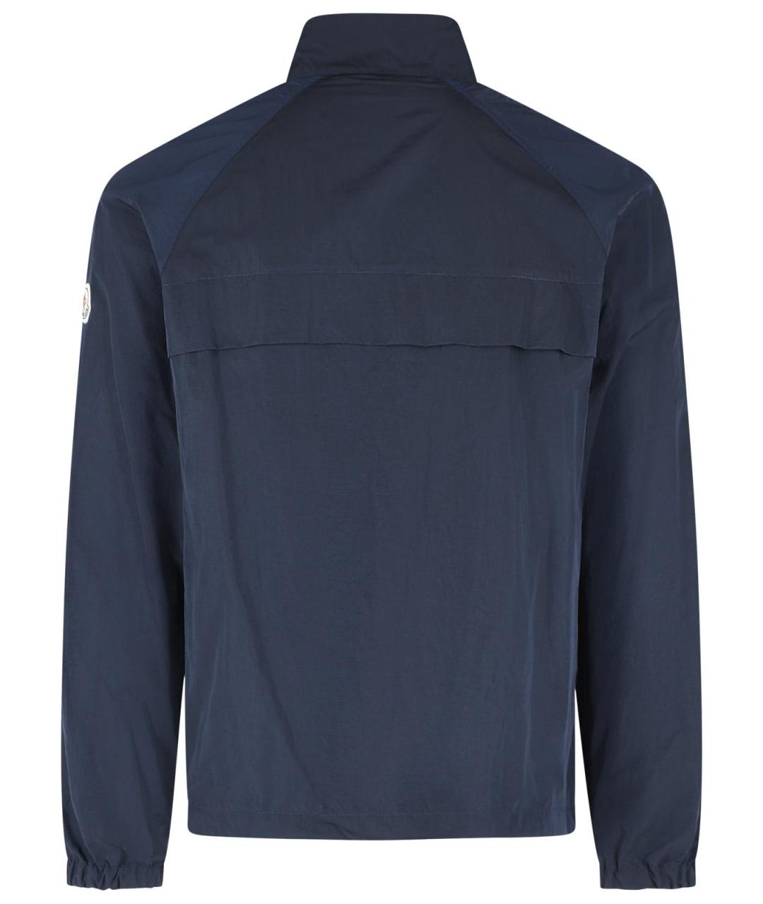 MONCLER Синяя полиамидовая куртка, фото 3