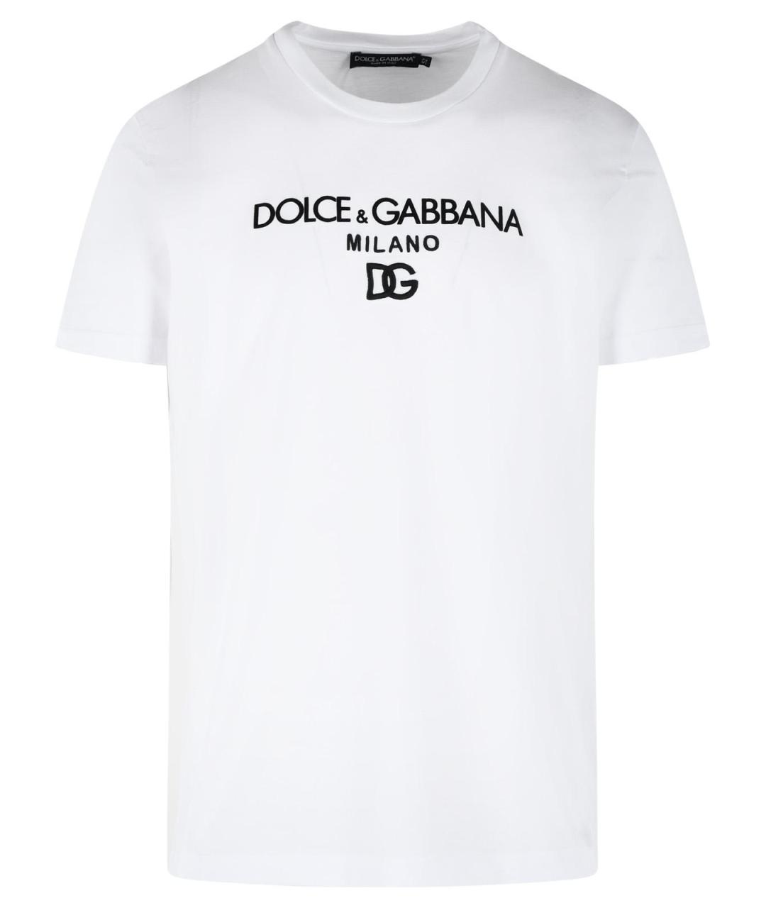 DOLCE&GABBANA Белая футболка, фото 1