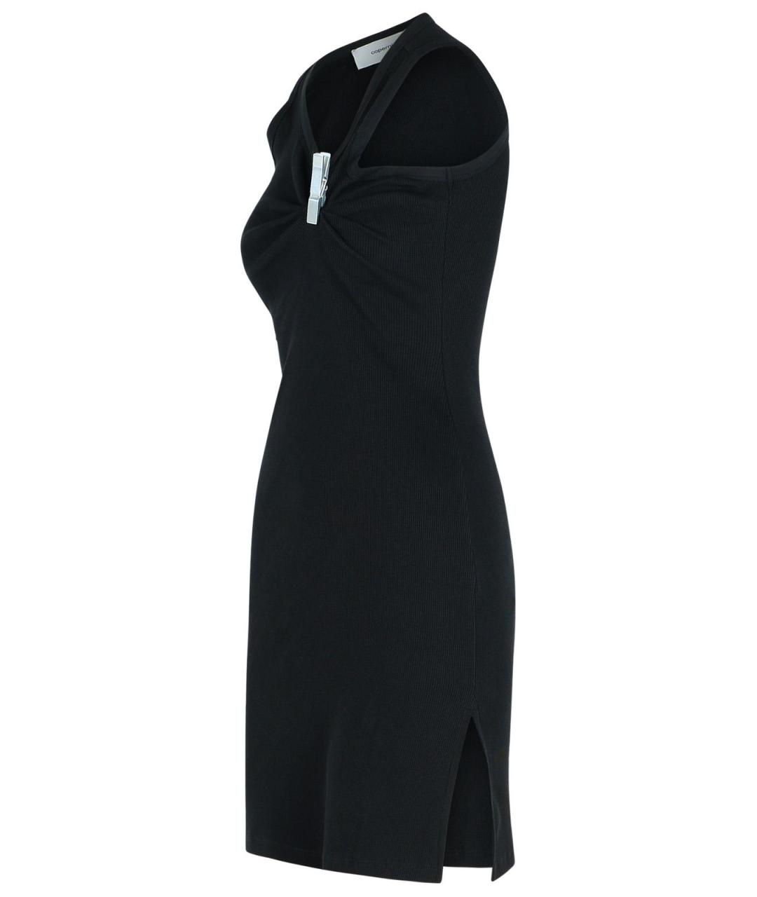 COPERNI Черное хлопковое платье, фото 2