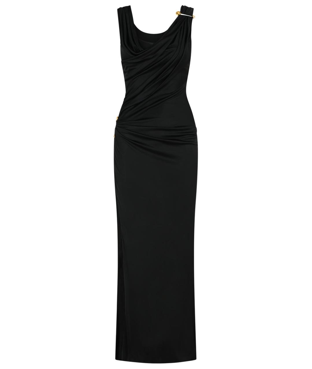 VERSACE Черное коктейльное платье, фото 1