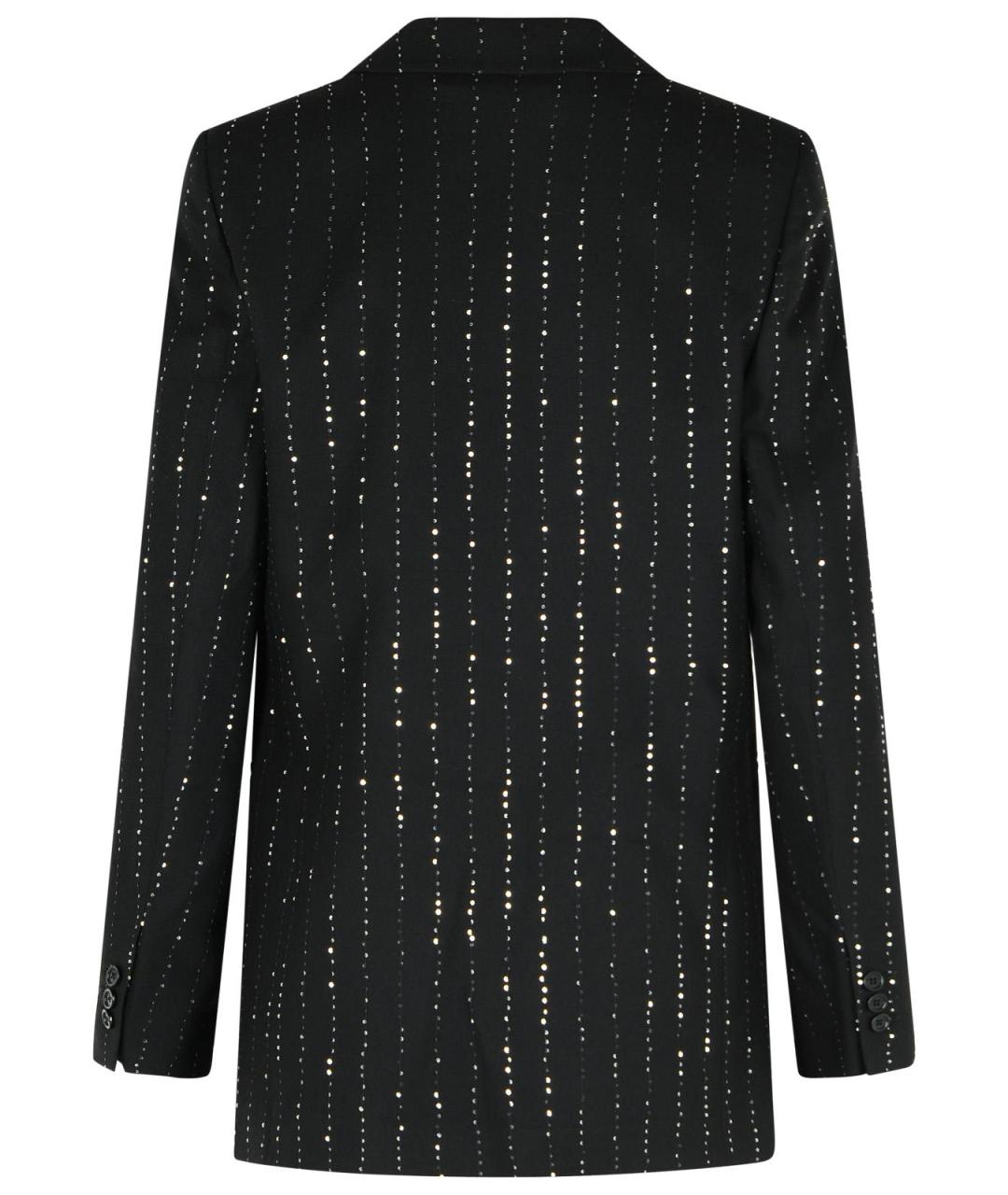 PHILIPP PLEIN Черный вискозный жакет/пиджак, фото 3