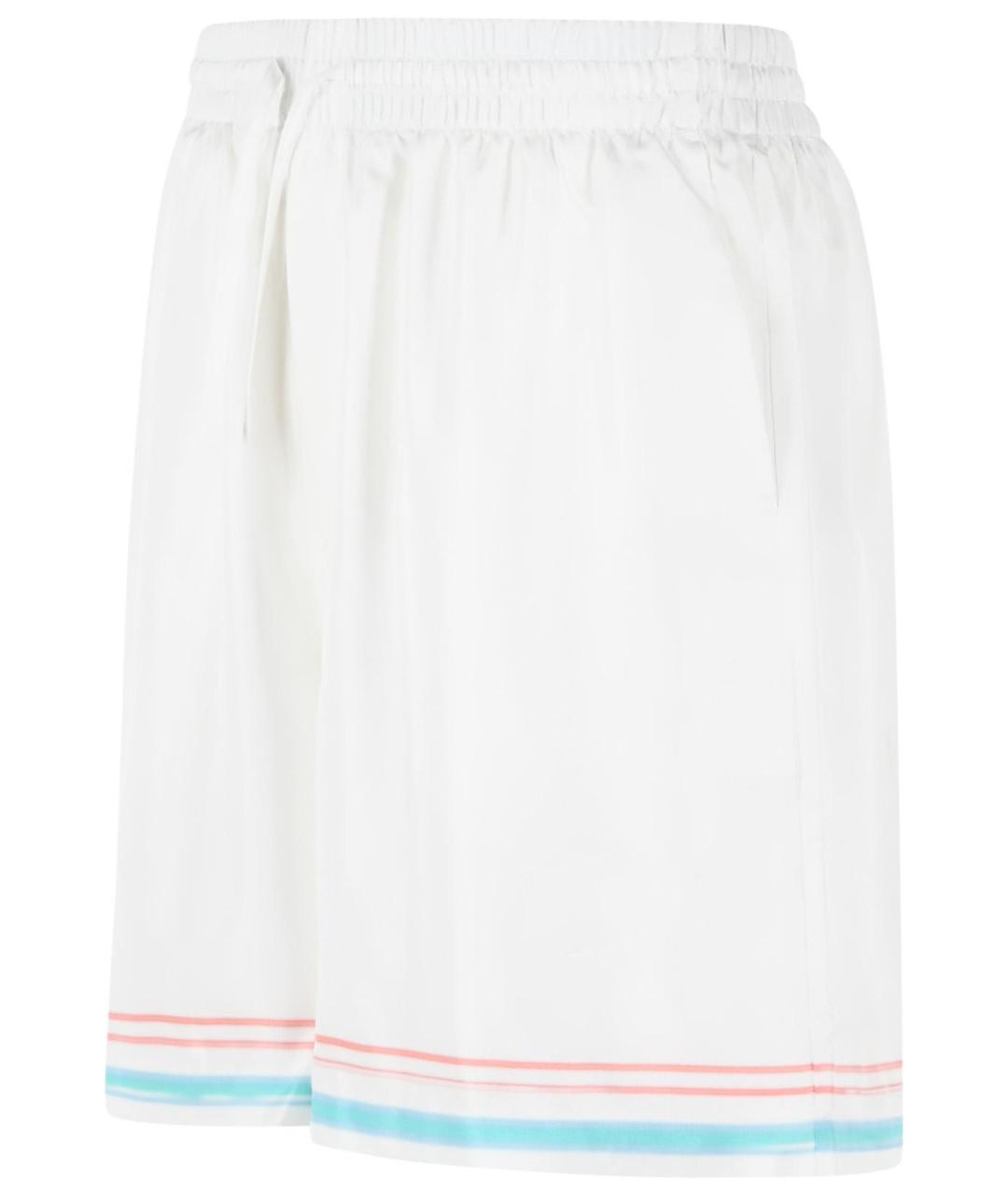 CASABLANCA Белые шелковые шорты, фото 2