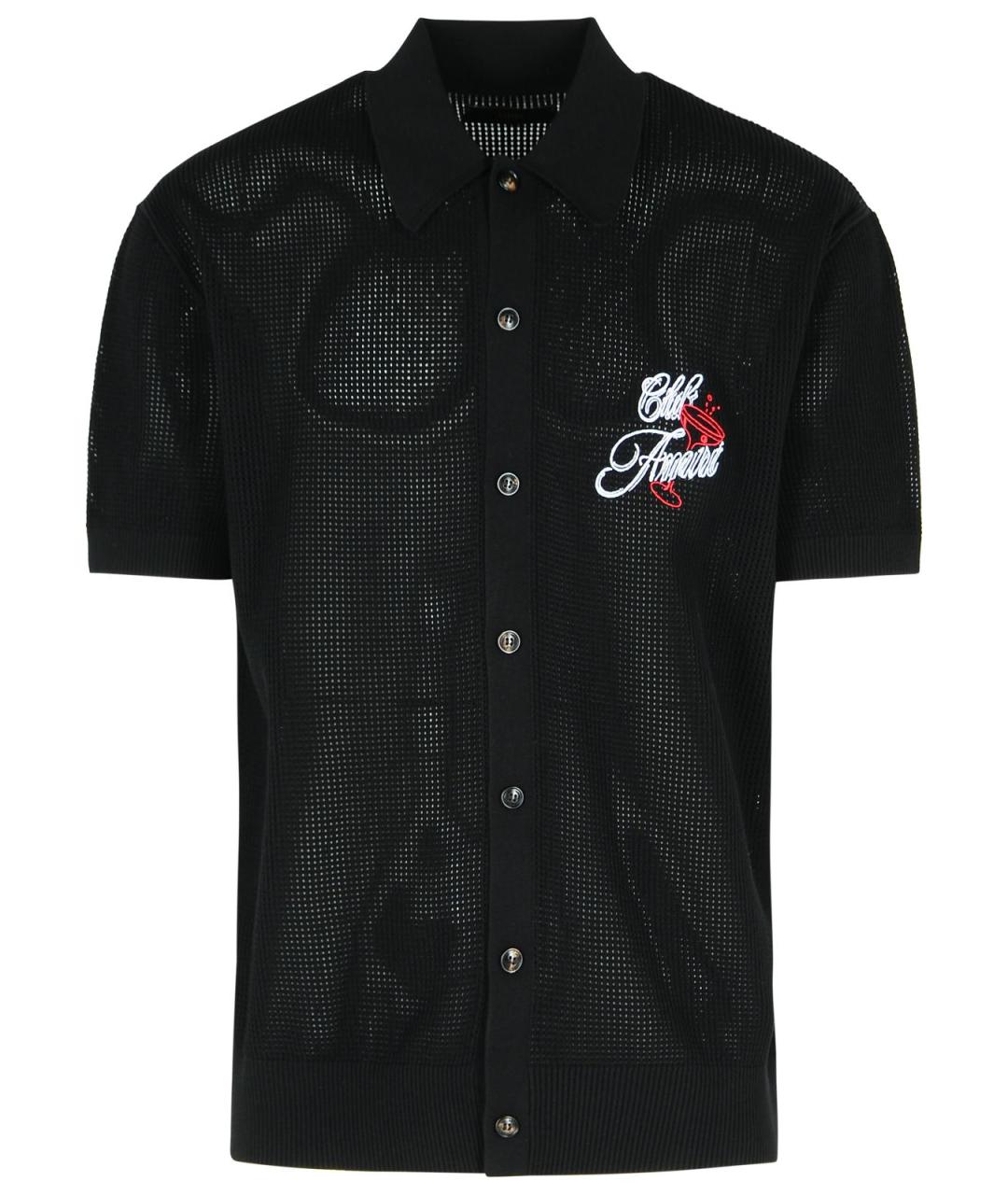 AMIRI Черная кэжуал рубашка, фото 1