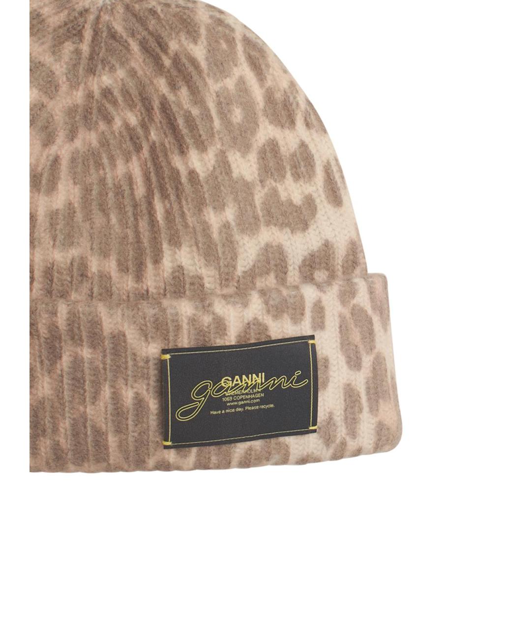 GANNI Мульти шерстяная шапка, фото 3