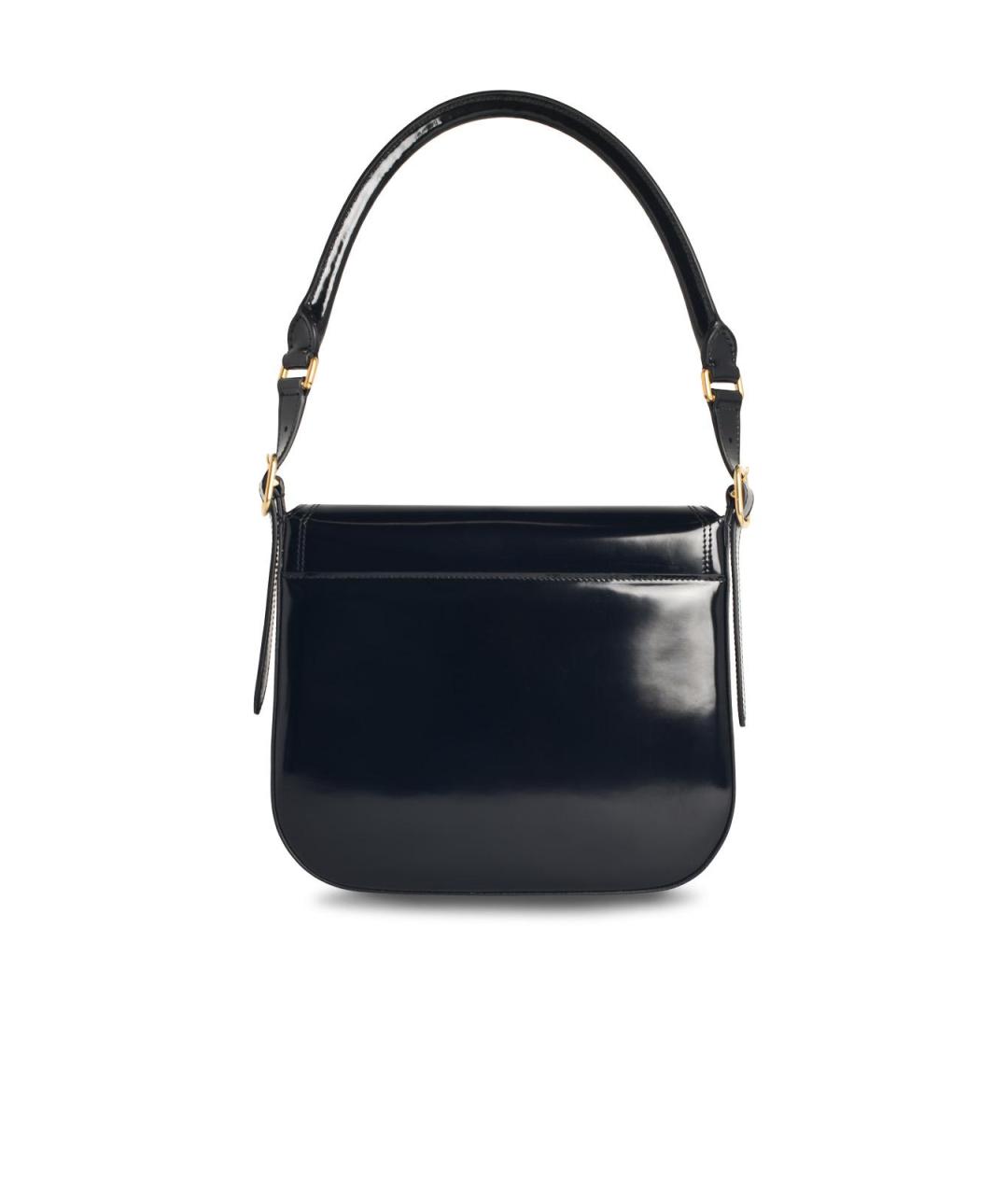 BALLY Черная кожаная сумка через плечо, фото 3