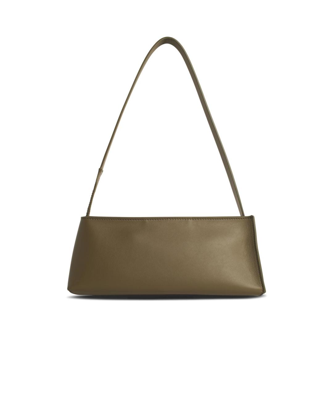 MARNI Зеленая кожаная сумка через плечо, фото 3