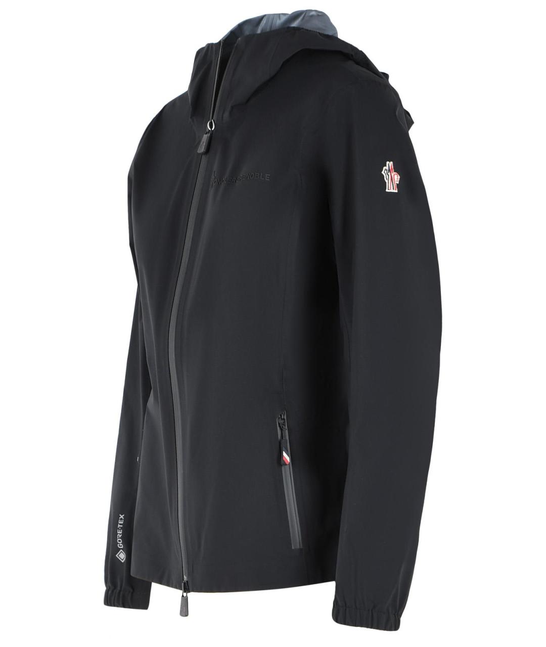 MONCLER GRENOBLE Черная полиамидовая куртка, фото 2