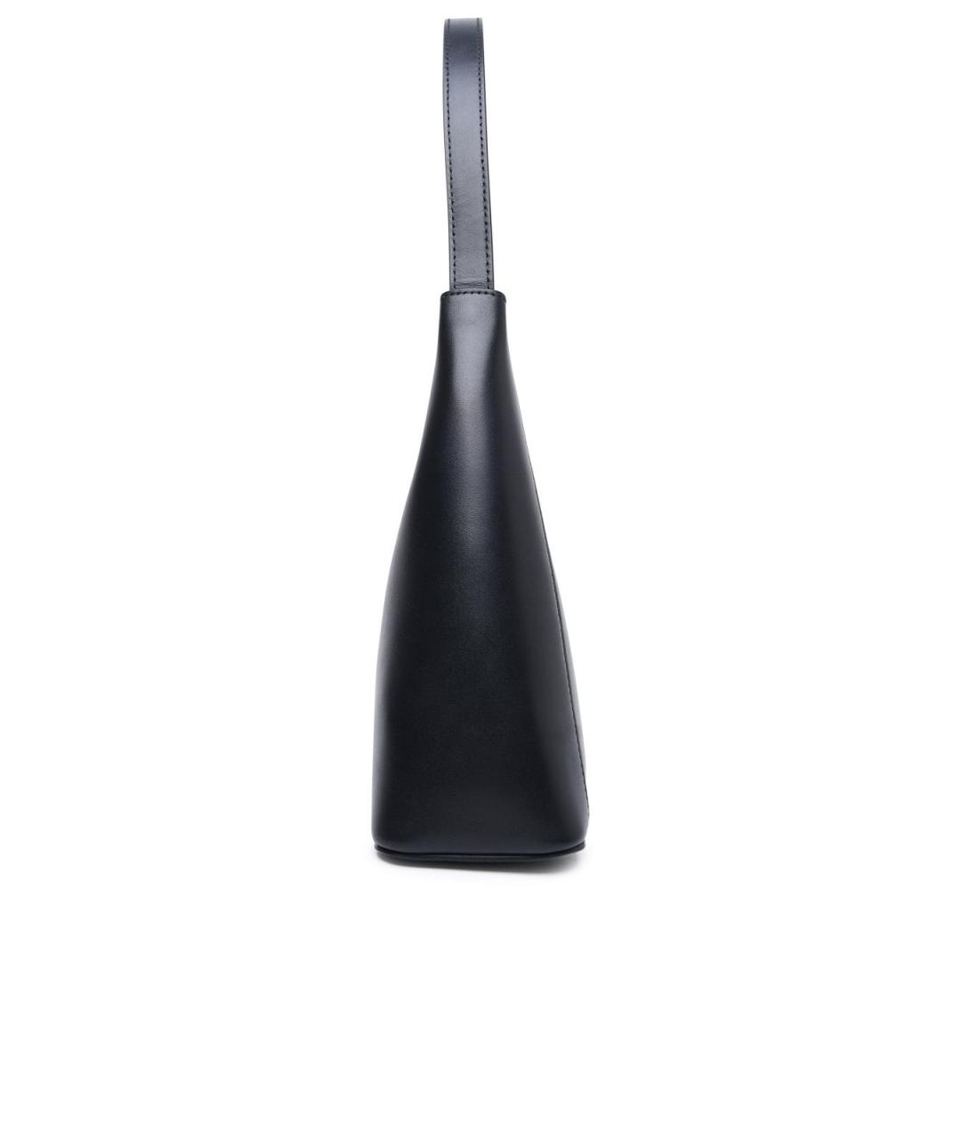 FURLA Черная кожаная сумка через плечо, фото 2