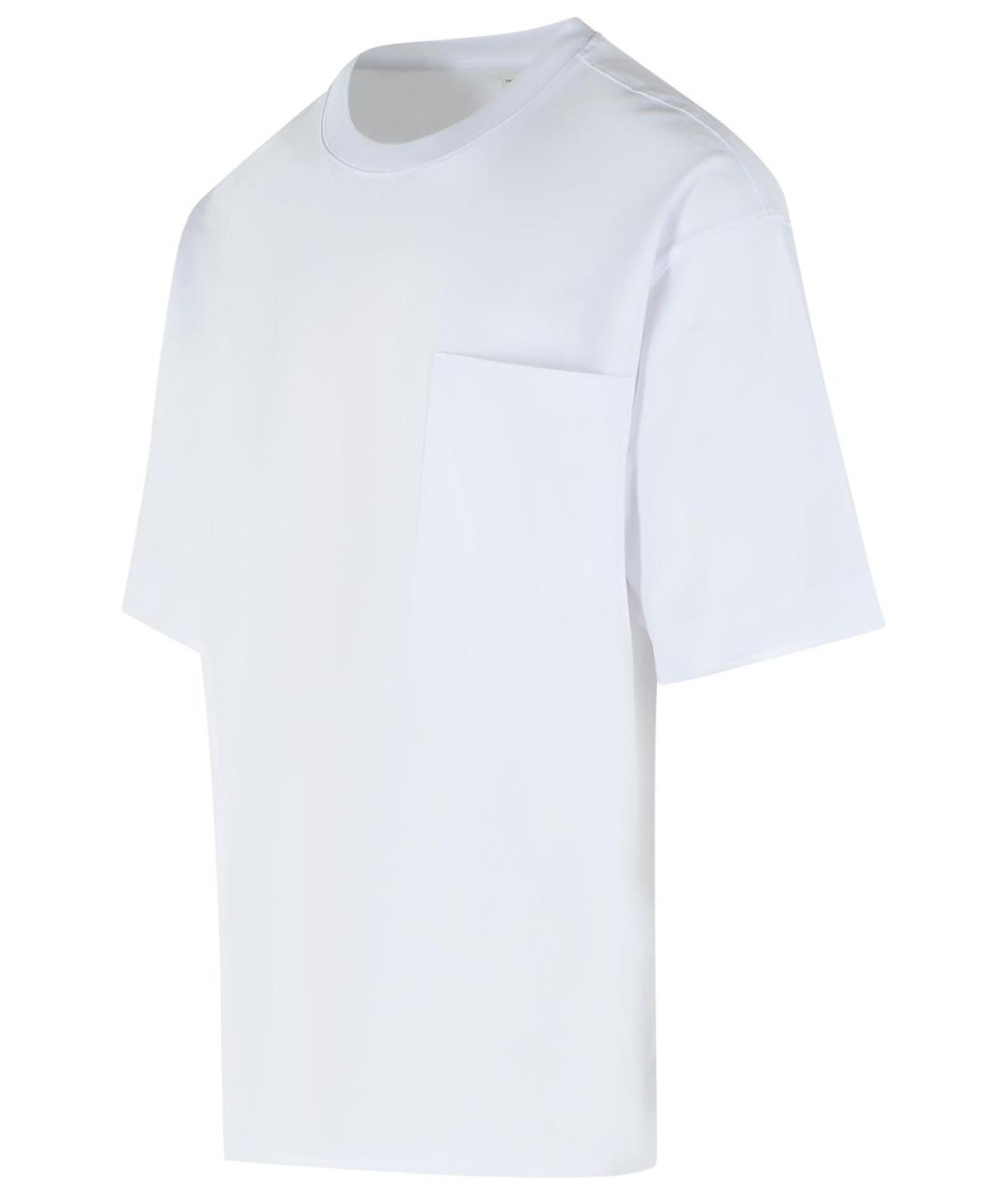 DRIES VAN NOTEN Белая хлопковая футболка, фото 2