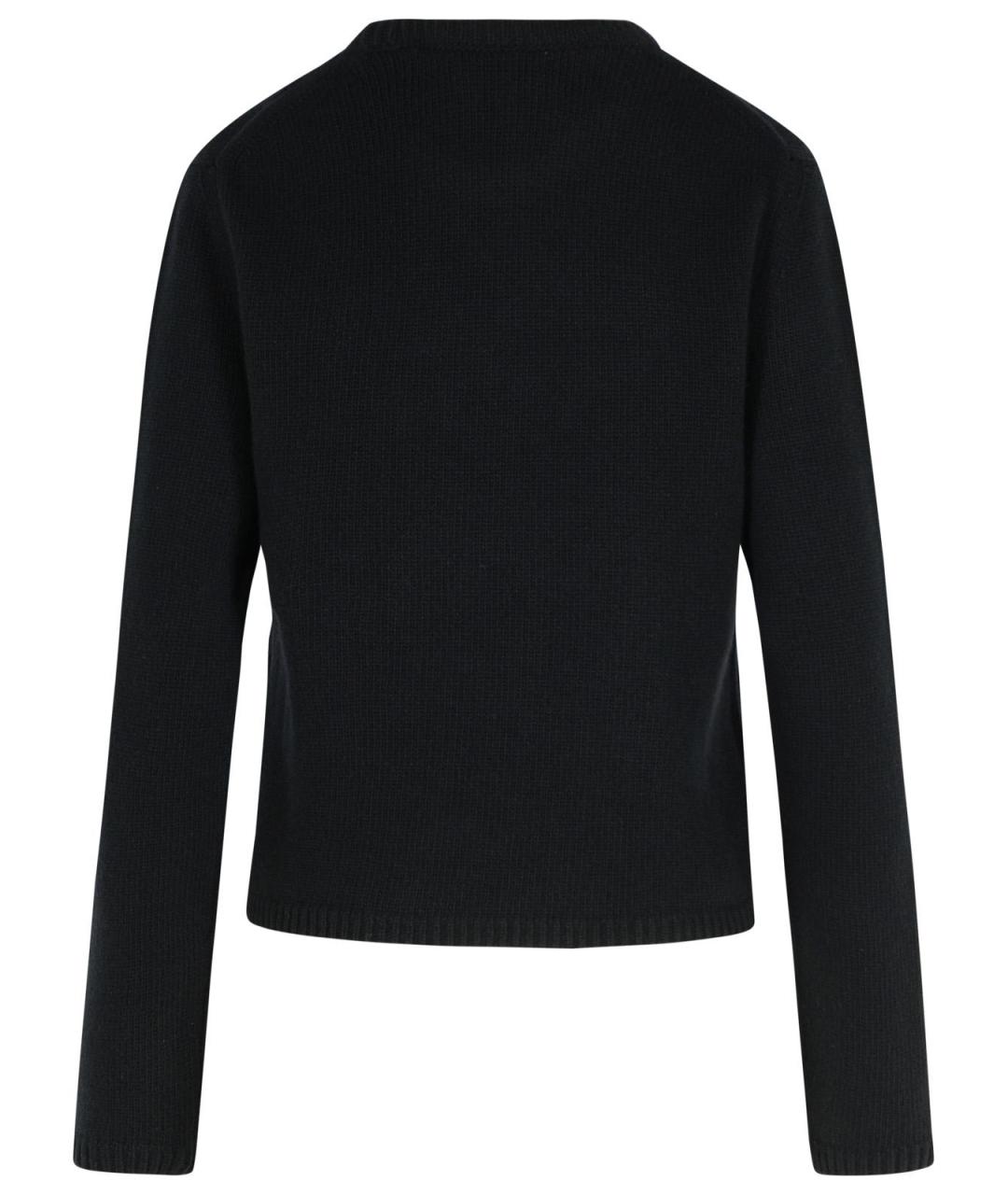 MONCLER Черный шерстяной джемпер / свитер, фото 3