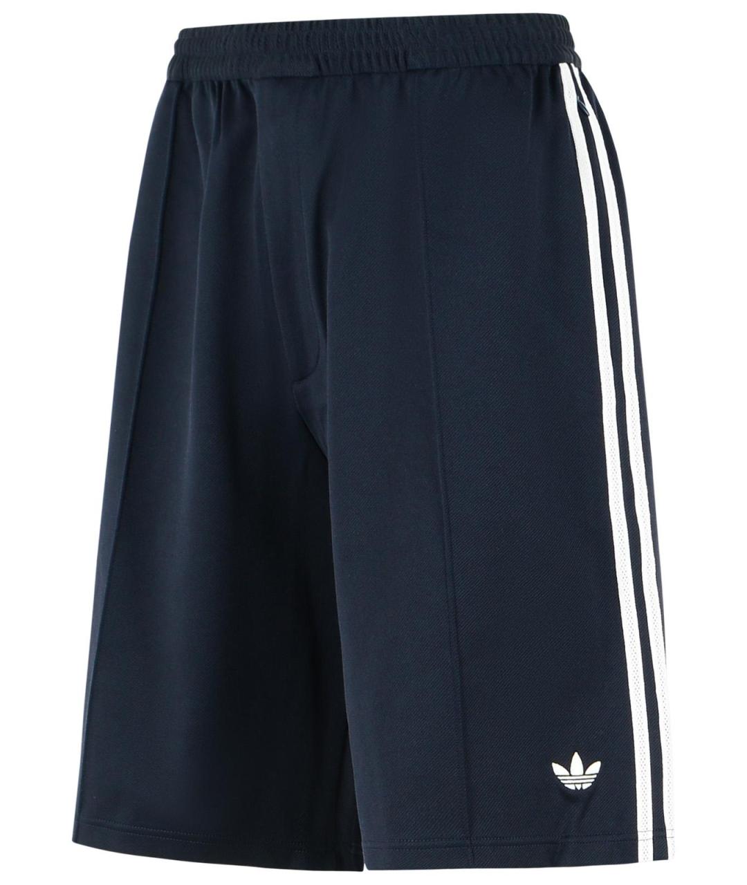 ADIDAS Темно-синие полиамидовые шорты, фото 2