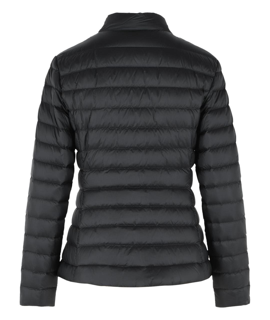 MONCLER Черная полиэстеровая куртка, фото 3