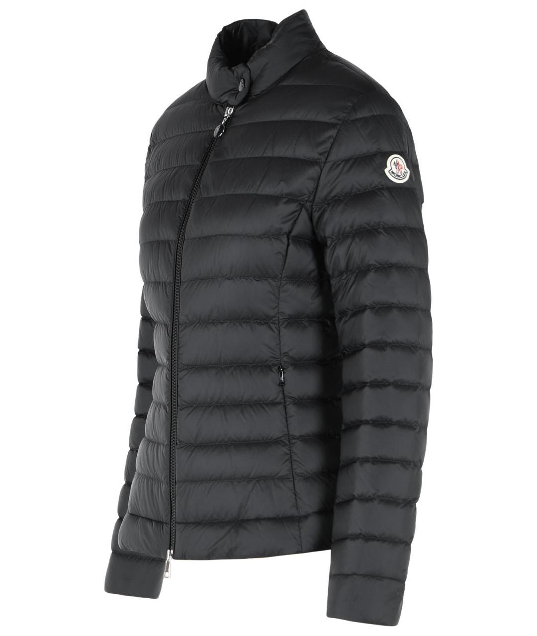 MONCLER Черная полиэстеровая куртка, фото 2