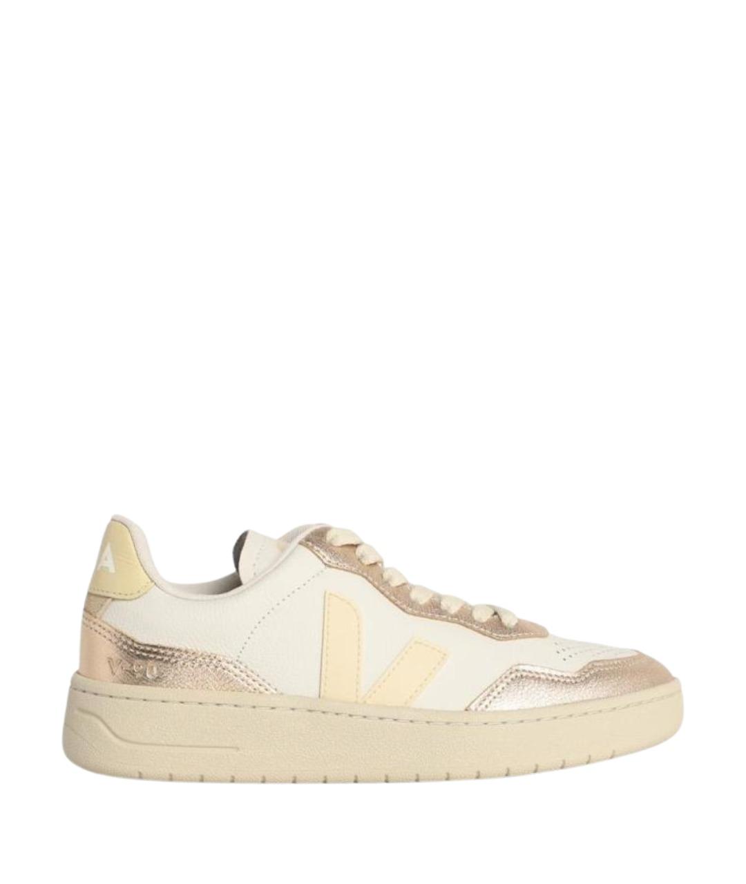 VEJA Белые кожаные кроссовки, фото 1