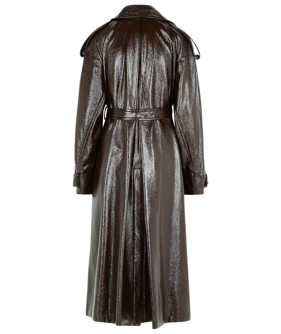 SPORTMAX Коричневый тренч/плащ, фото 3