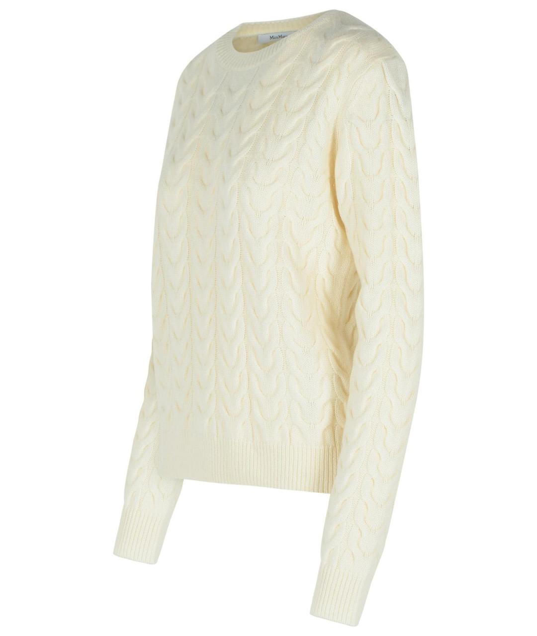 MAX MARA Белый джемпер / свитер, фото 2