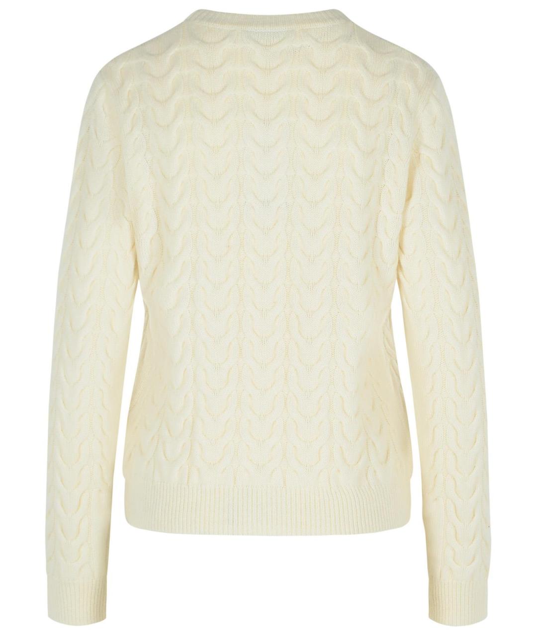 MAX MARA Белый джемпер / свитер, фото 3