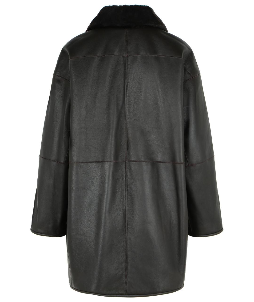 MAX MARA Мульти кожаная дубленка, фото 6