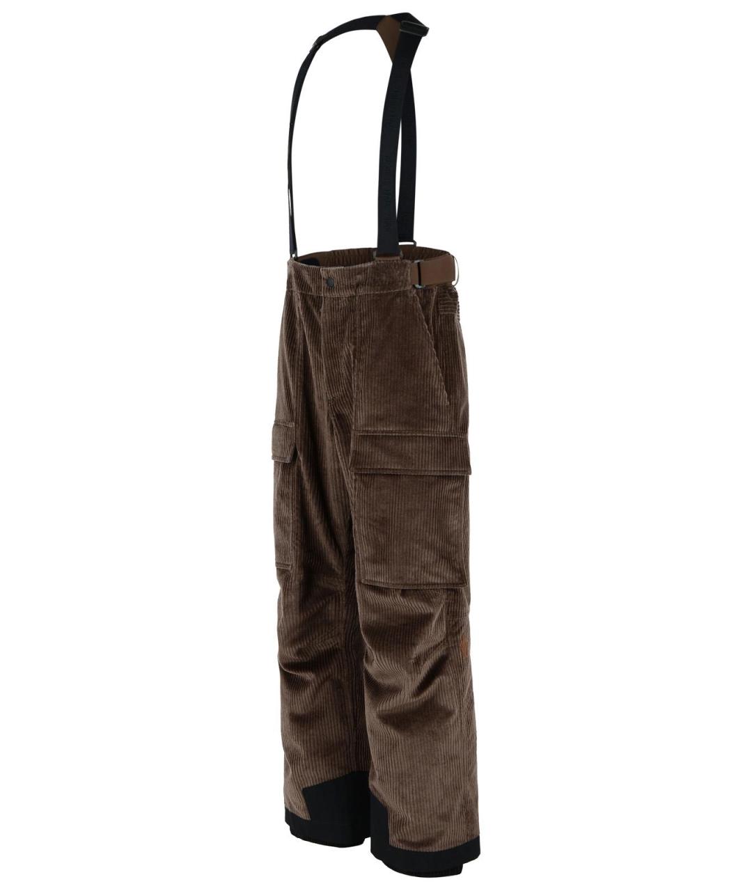 MONCLER GRENOBLE Коричневый полиэстеровый спортивный костюм, фото 2