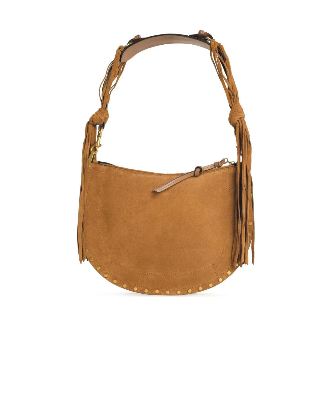 ISABEL MARANT Коричневая замшевая сумка через плечо, фото 3