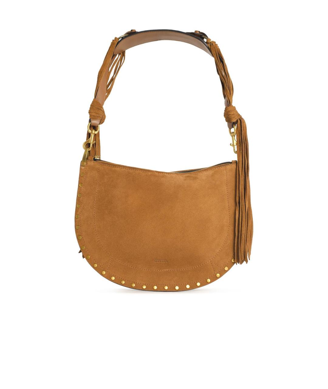 ISABEL MARANT Коричневая замшевая сумка через плечо, фото 4