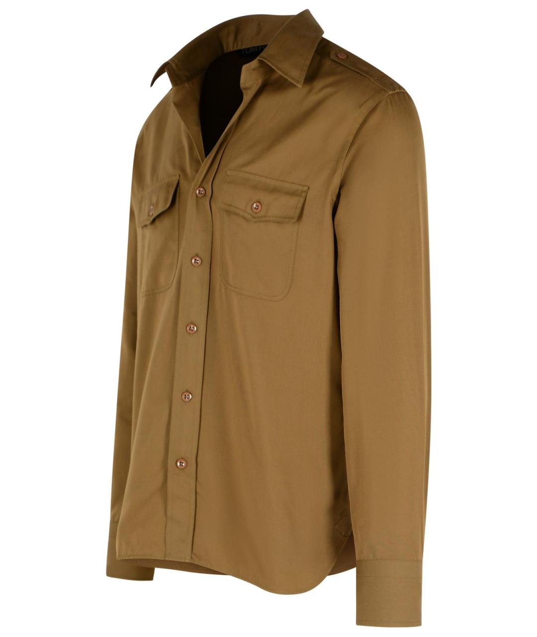 TOM FORD Хлопковая кэжуал рубашка, фото 2