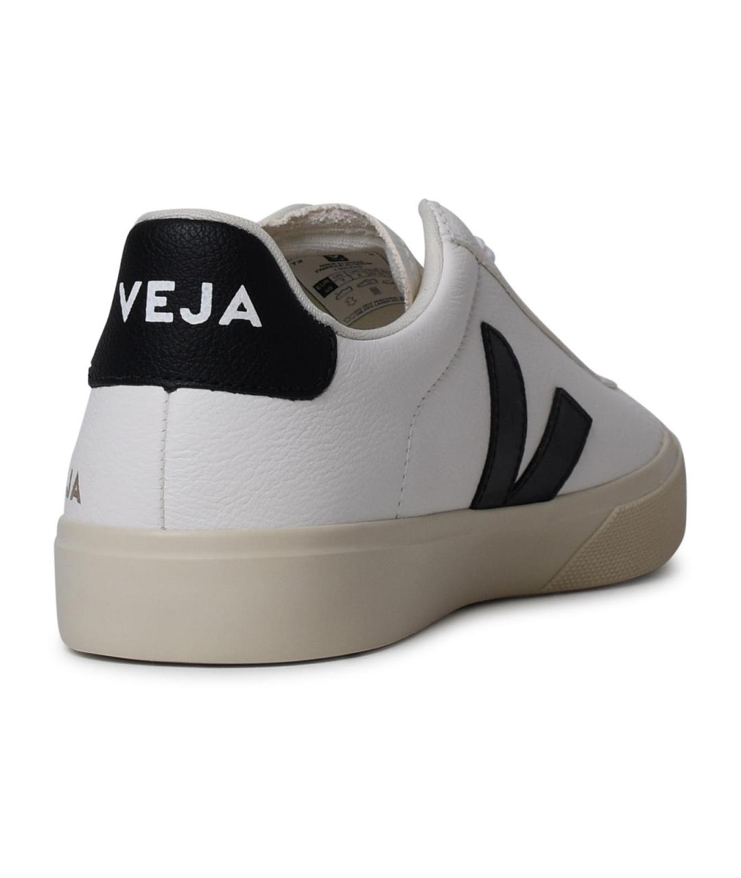 VEJA Белые кожаные низкие кроссовки / кеды, фото 3