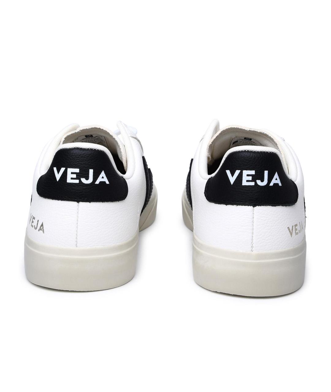 VEJA Белые кожаные низкие кроссовки / кеды, фото 4