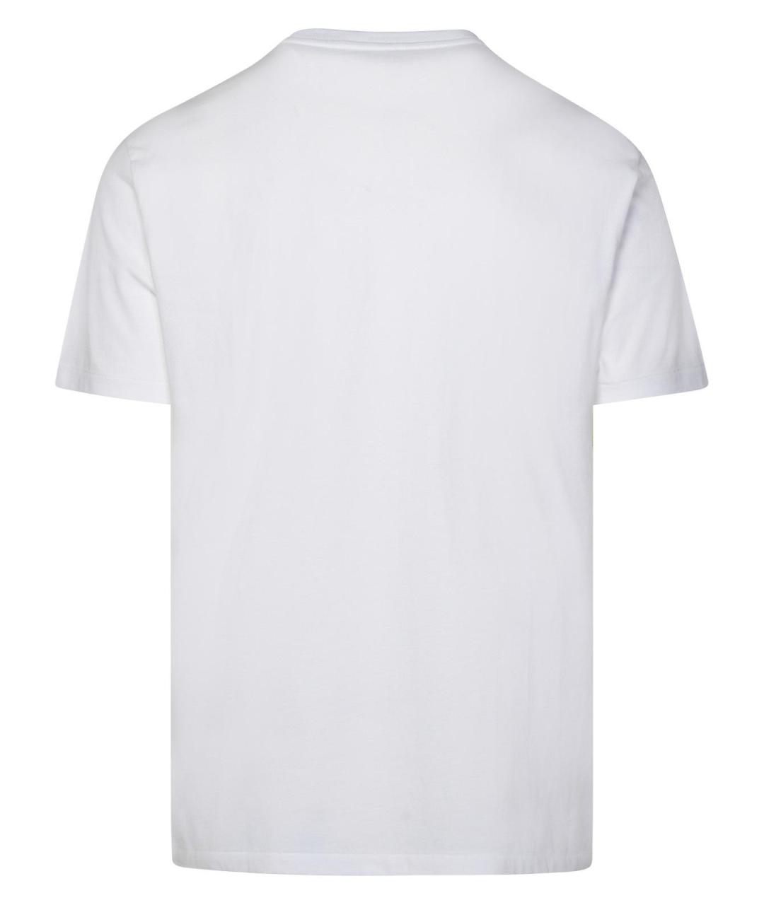 POLO RALPH LAUREN Белая хлопковая футболка, фото 3